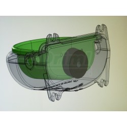 Vyhřívaná napáječka  3L,  trafo 230/12V, nylonová vložka, hliníkový korpus,  výpust