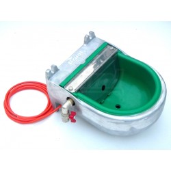 Vyhřívaná napáječka  3L,  trafo 230/12V, nylonová vložka, hliníkový korpus,  výpust