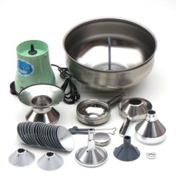 Odstředivka mléka MILKY FJ 130 ERR  nerez nálevka, nerez kanálky, hliníkové disky