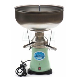 Odstředivka mléka MILKY FJ 130 ERR  nerez nálevka, nerez kanálky, hliníkové disky