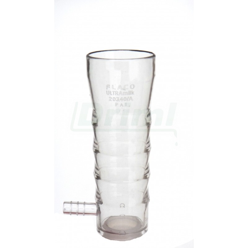 Strukové transparentní pouzdro pro  mini dojení DRIML