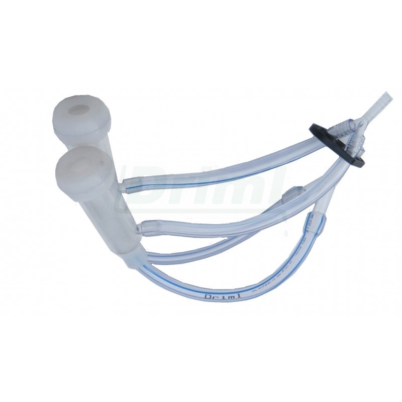 Dojicí souprava bez sběrače pro synchronní i asynchronní způsob dojení pro kozy