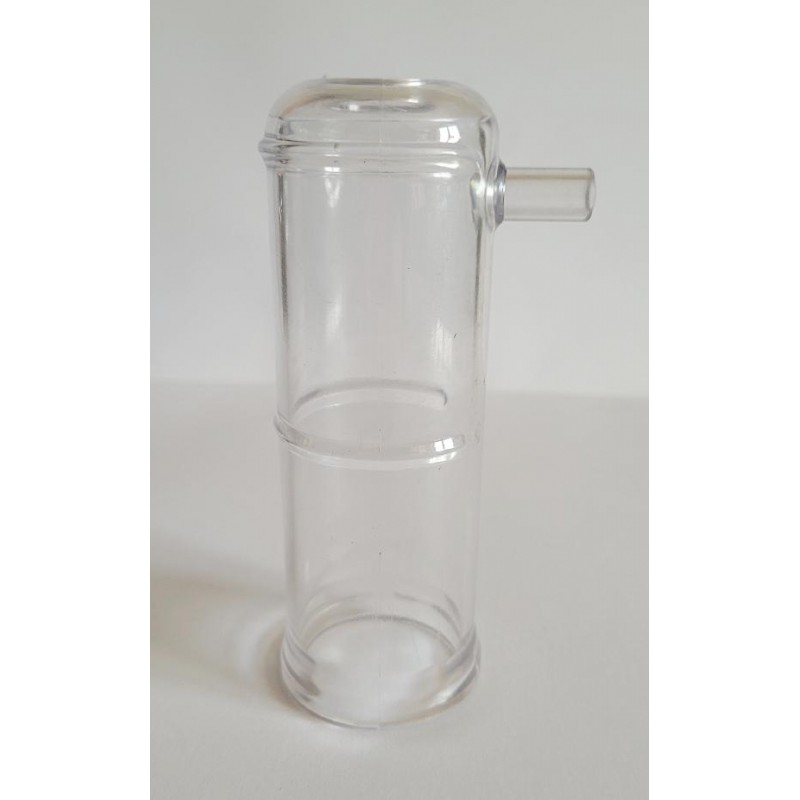 Strukové pouzdro - kozy, transparentní plast , pro dlouhou návlečku