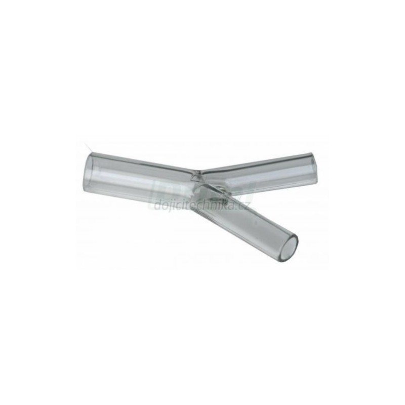 Rozdvojka transparentní  Y  mléčná hadice / strukové návlečky pro ovce, kozy s přisávací tryskou