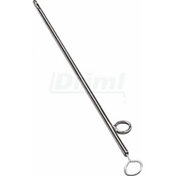 Katetr s kroužkem dle Fürstenberga, nerezové provedení, l3mm
