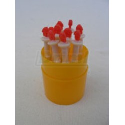 Struková kanyla plastová, 10ks v plastovém pouzdře, cena za balení