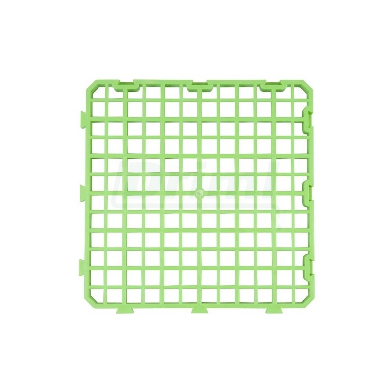 Rošt zelený 25x25cm