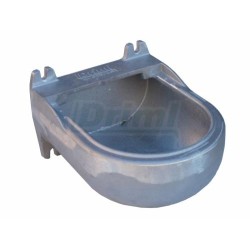 Hliníkový žlab s hranou proti vyhazování po celém obvodu. Obsah 8 litrů