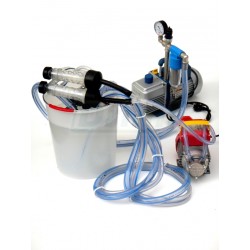 Mobilní proplach malého kozího dojení komplet s kbelíkem 12l