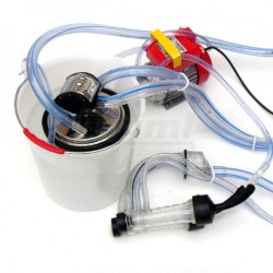 Mobilní proplach malého kozího dojení komplet s kbelíkem 12l