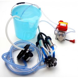 Mobilní proplach malého dojení pro 1 krávu, nebo 2 kozy, komplet s kbelíkem 15 l