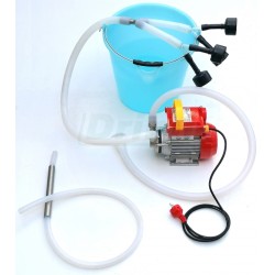 Mobilní proplach malého dojení pro 1 krávu, nebo 2 kozy, komplet s kbelíkem 15 l