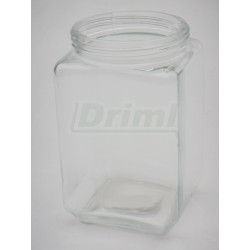 Náhradní hranatá sklenice 1,6l pro máselnici ruční