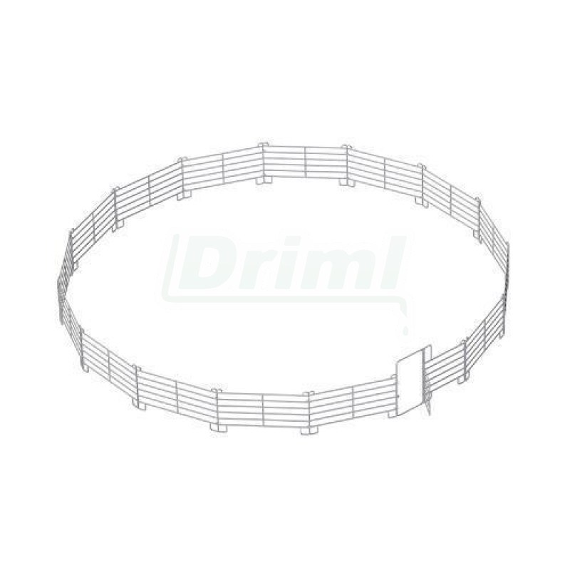 Kruhová jízdárna z ohradních panelů 2 m 22 + 1