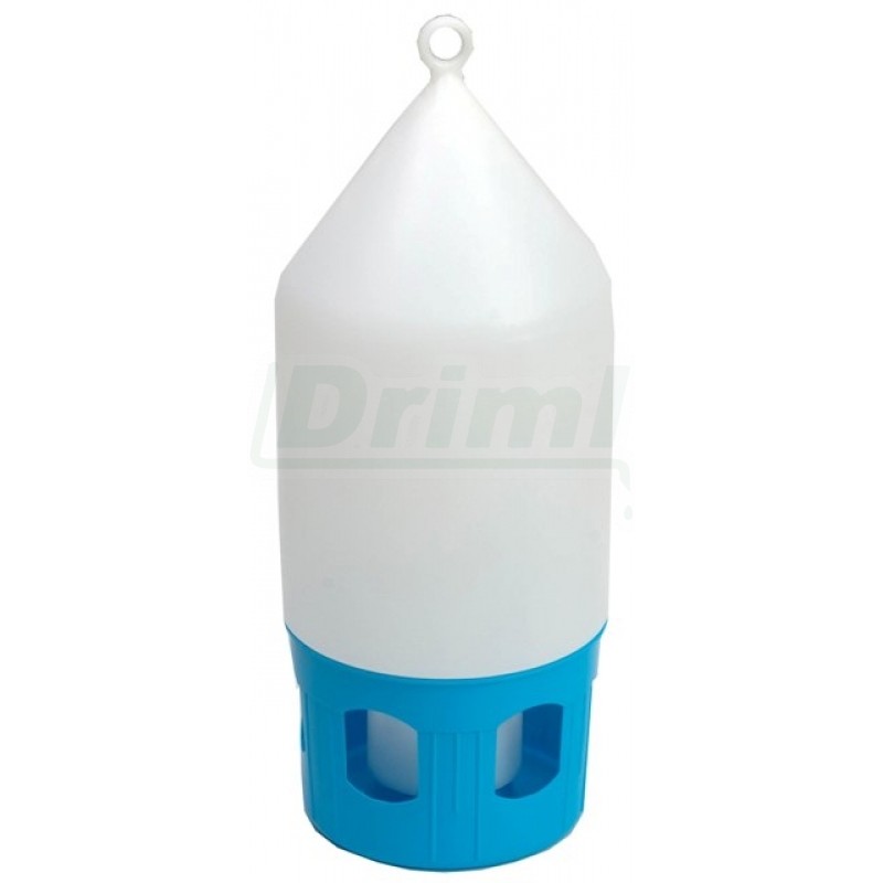 Plastová napáječka pro holuby se zásobníkem na zavěšení 7 l