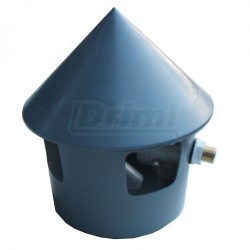 Napáječka s plovákem na tlak. na zahradní hadici-domeček 2 l, plovák 10 121