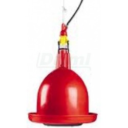 Zátěžová napáječka pro drůbež PLASSON KH3 plastová s připojovací klemou a ventilem, pro cca 100 brojlerů