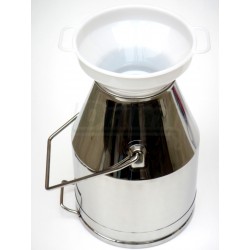 Nalévací trychtýř se sítkem a madly, horní ? 26, spodní ? 13,