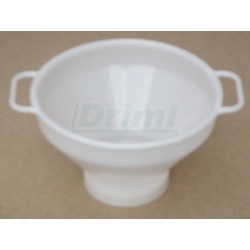 Nalévací trychtýř se sítkem a madly, horní ? 26, spodní ? 13,