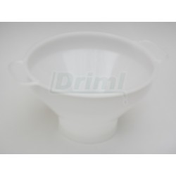 Nalévací trychtýř se sítkem a madly, horní ? 26, spodní ? 13,