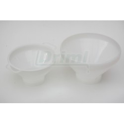 Nalévací trychtýř se sítkem a madly, horní ? 26, spodní ? 13,