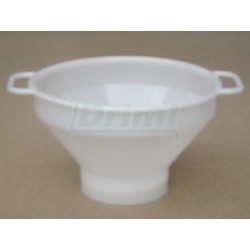 Nalévací trychtýř se sítkem a madly, horní ? 26, spodní ? 13,