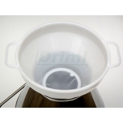 Nalévací trychtýř se sítkem a madly, horní ? 26, spodní ? 13,