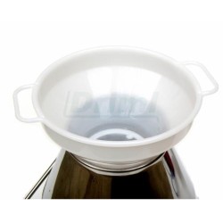 Nalévací trychtýř se sítkem a madly, horní ? 26, spodní ? 13,