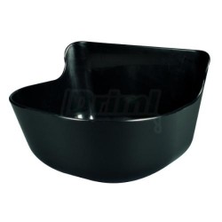 Žlab plastový KA, 8,5L, 33x27x13 (22) cm černý