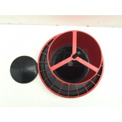 Tubusové krmítko s víkem pro bažanty, drůbež, holuby - plast 15 kg