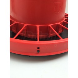 Tubusové krmítko s víkem pro bažanty, drůbež, holuby - plast 15 kg