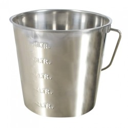 Kbelík nerezový 12l se stupnicí