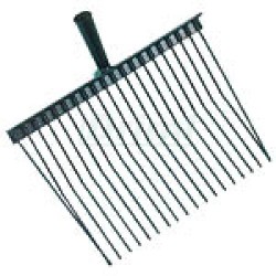 Mistovací vidle kovové, lakované, bez násady