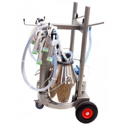 Dvoukonvové celonerezové dojení pro skot   MD325 2ASSS, 2x nerezová konev 25 l