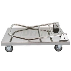 Nerezový manipulační vozík