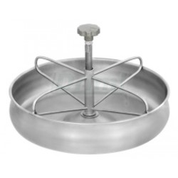 Krmná miska  4 l pro předvýkrm prasat z nerezové oceli