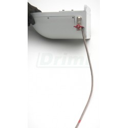 Vyhřívaná  dvouplášťová  napáječka 4 litry, 60 W, 60 cm vyhřívaný přívod