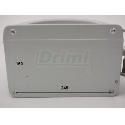 Vyhřívaná  dvouplášťová  napáječka 4 litry, 60 W, 60 cm vyhřívaný přívod