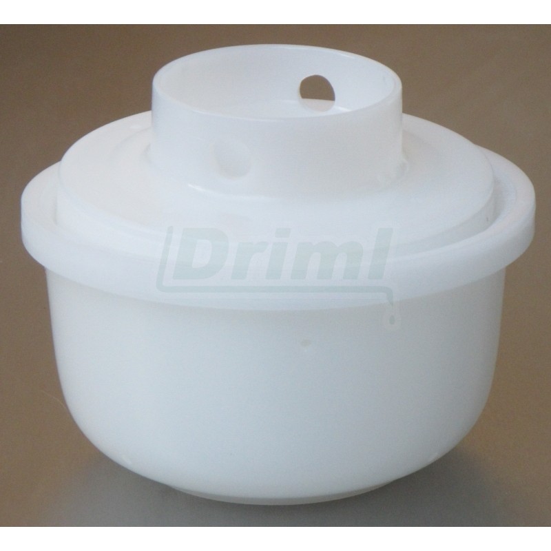 Kadova forma 1kg  na polotvrdé a tvrdé sýry. Je určena ke strojnímu lisování sýra pod tlakem.