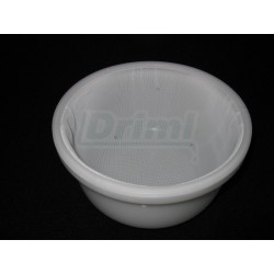 Kadova forma 1kg  na polotvrdé a tvrdé sýry. Je určena ke strojnímu lisování sýra pod tlakem.