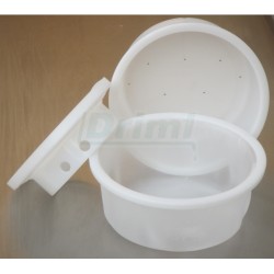 Kadova forma  4 - 5 kg na polotvrdé a tvrdé sýry. Je určená ke strojnímu lisování pod tlakem.