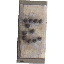 Tetovací ČÍSLA  pro zakrsá plemena 4mm, redukované do vekých kleští  7/10 mm DRIML