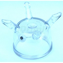 Horní, transparentní díl sběrače CZ 195ml s přisávací tryskou