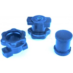 Zarážka sběrače, plastová s vložkou