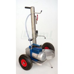 Základní podvozek pro mini dojení se vzdušníkem a vývěvou 100l