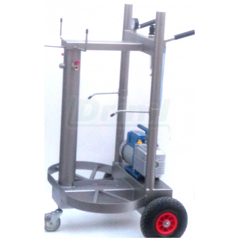 Celonerezový podvozek pro dvoukonvové dojení