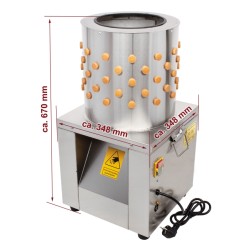 Škubačka drůbeže karuselová BRM 750