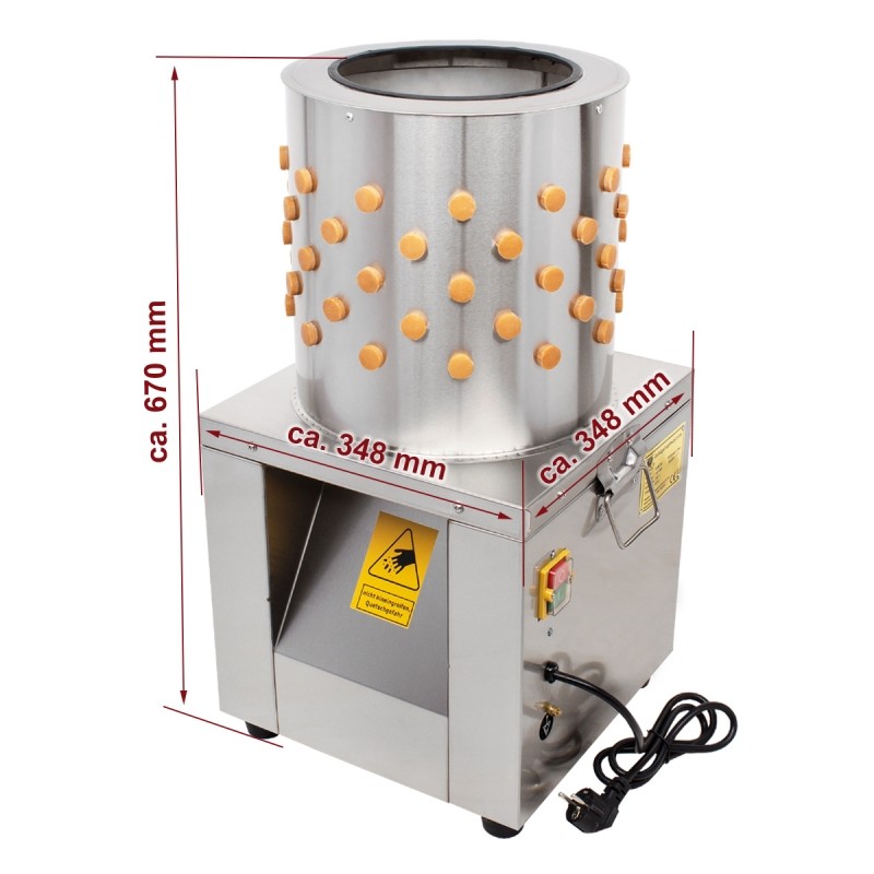 Škubačka drůbeže karuselová BRM 750