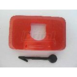 Brýle proti kanibalismu pro drůbež - větší, hranaté, komplet se závlačkou