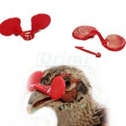 Brýle proti kanibalismu pro perličky, bažanty - menší, kulaté